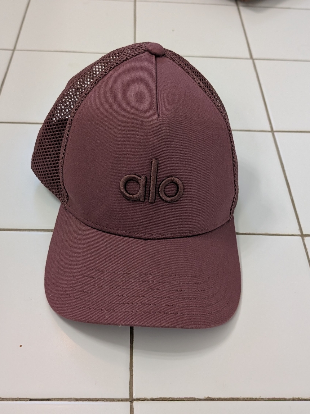 ALO Yoga Burgundy Truffle Hat